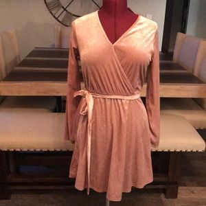 Junior Velvet Sparkle Dress